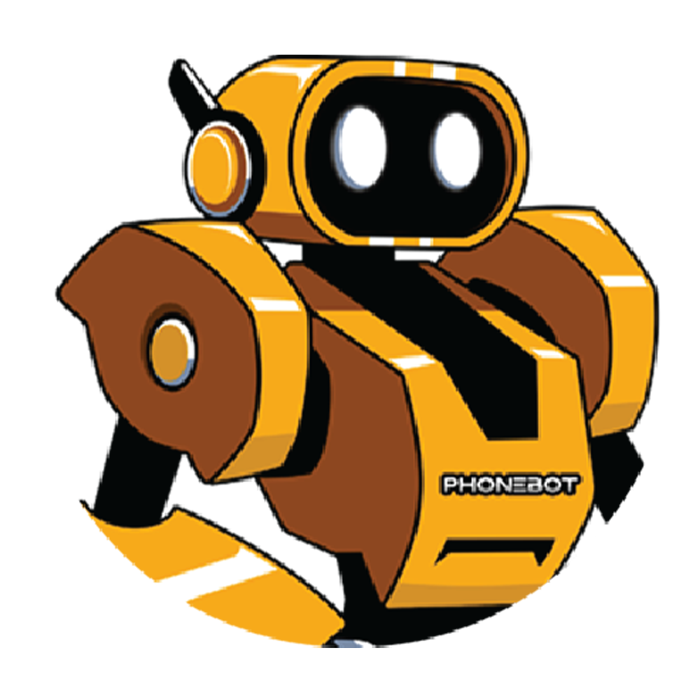 Phonebot robot logo